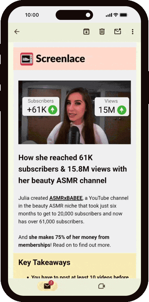 Screenlace - How people started successful YouTube channels